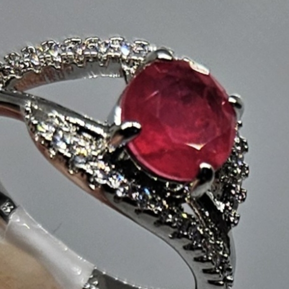 Quartz Ring Sz 5 - Picture 3 of 6